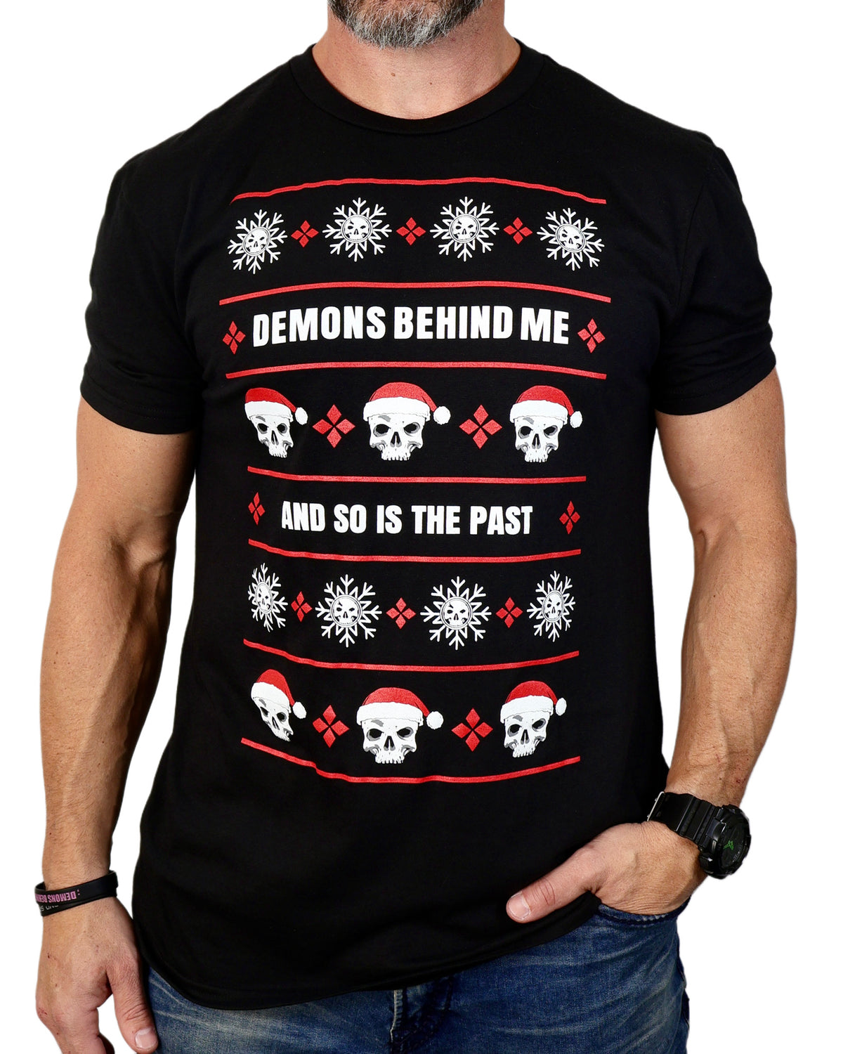 LIMITED EDITION -Santa Skull "Not So Ugly" Christmas T-Shirt