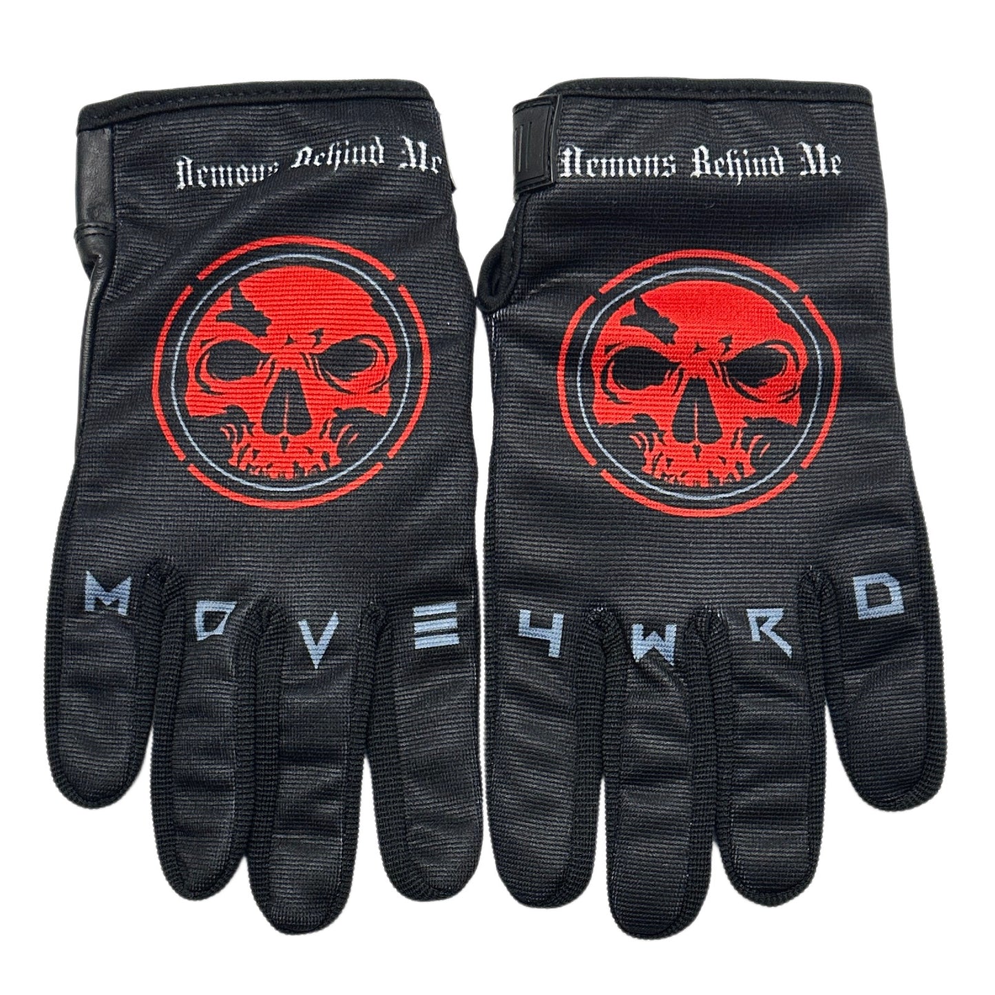 Black Gloves - Red Logo