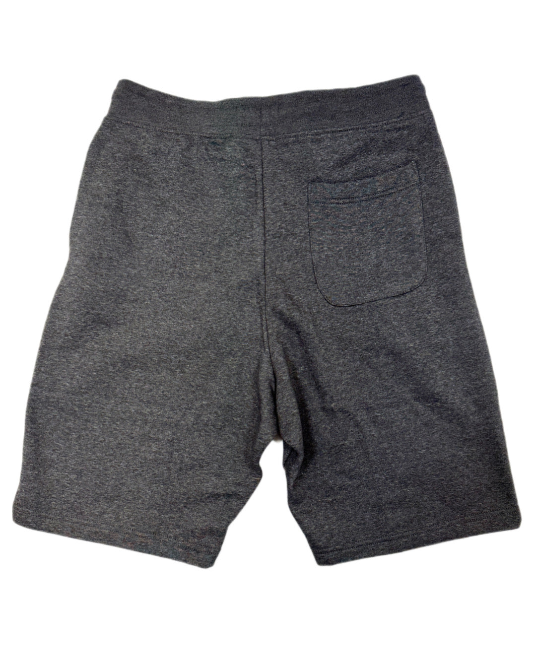 NEW! Men's Charcoal Lightning Embroidered Fleece Shorts