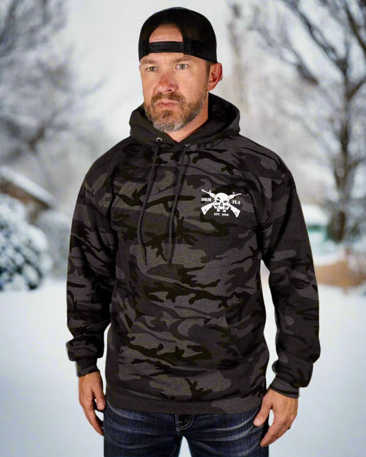 Men's Black Camo AR Tactical Hoodie