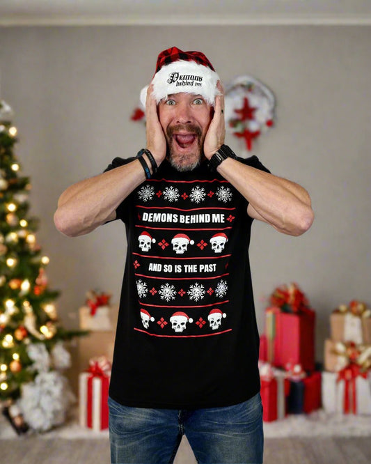 LIMITED EDITION -Santa Skull "Not So Ugly" Christmas T-Shirt