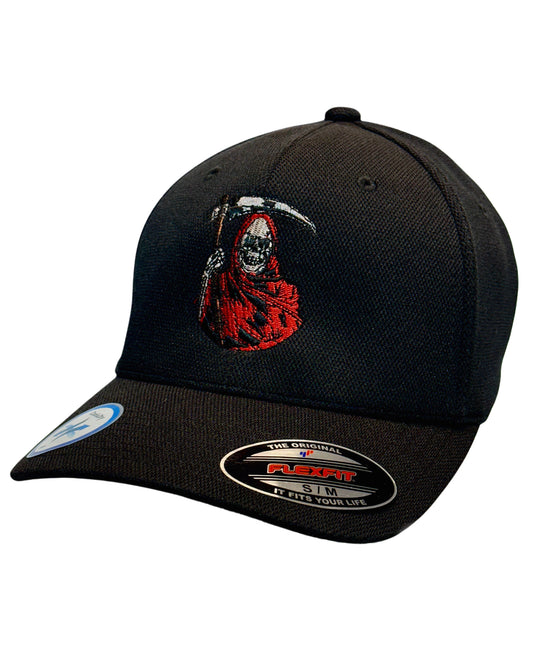 LIMITED EDITION! Red Reaper Black Flexfit "Never Fade"  Cap