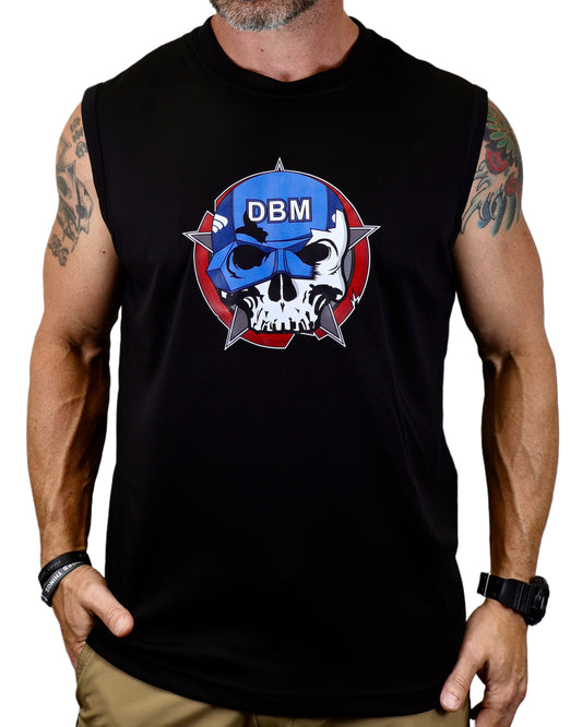 The "Captain" Performance Sleeveless Tee - Limited Hero Edition