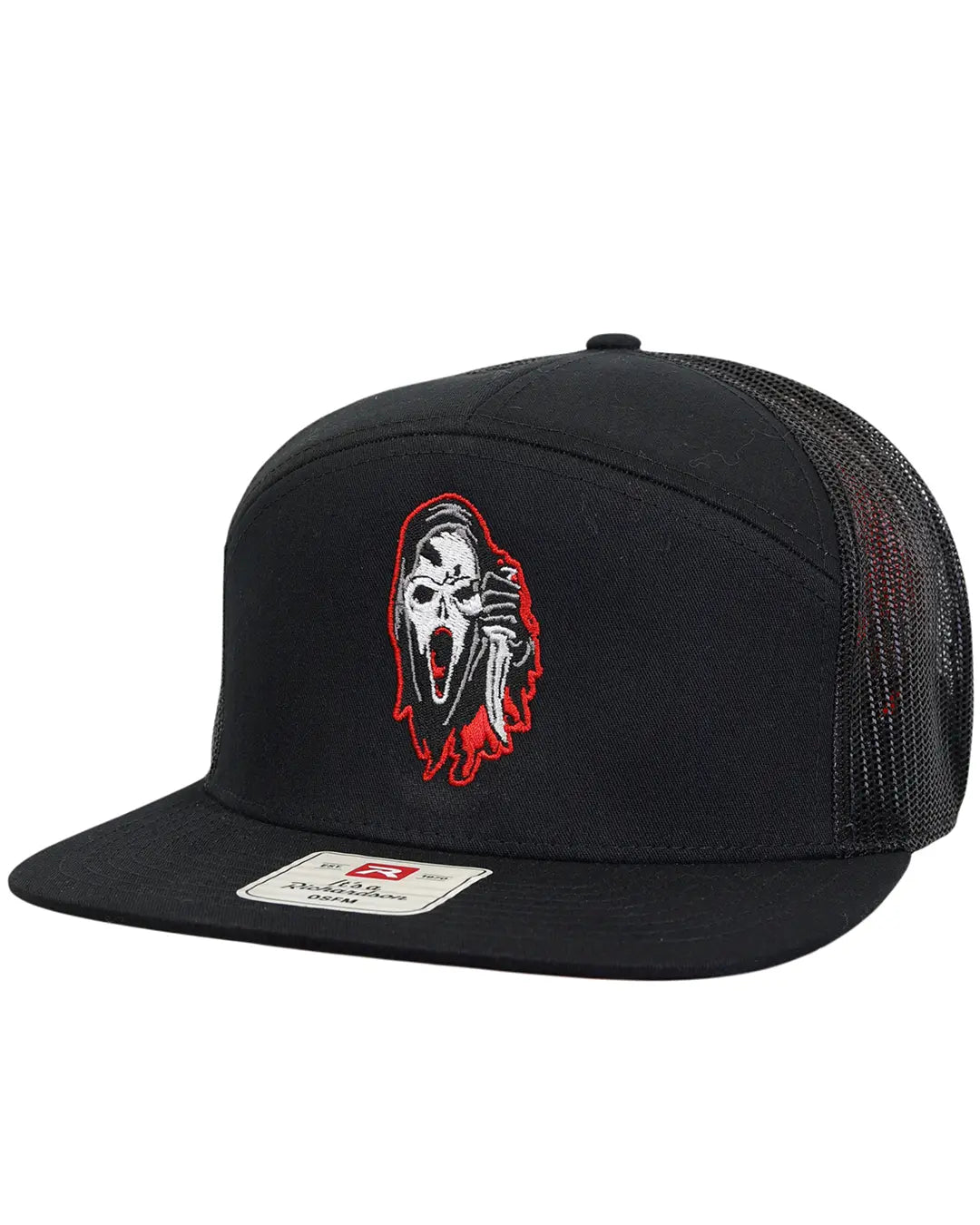 LIMITED EDITION! "Horror Collection" Richardson 7 Panel Embroidered Adjustable Cap