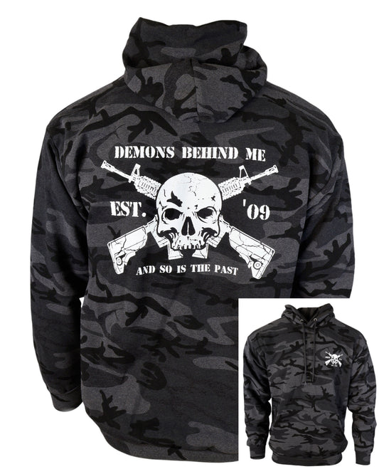 Men's Black Camo AR Tactical Hoodie