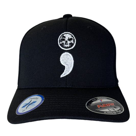 LIMITED EDITION SEPTEMBER! Flexfit "Never Fade" Semicolon Hat