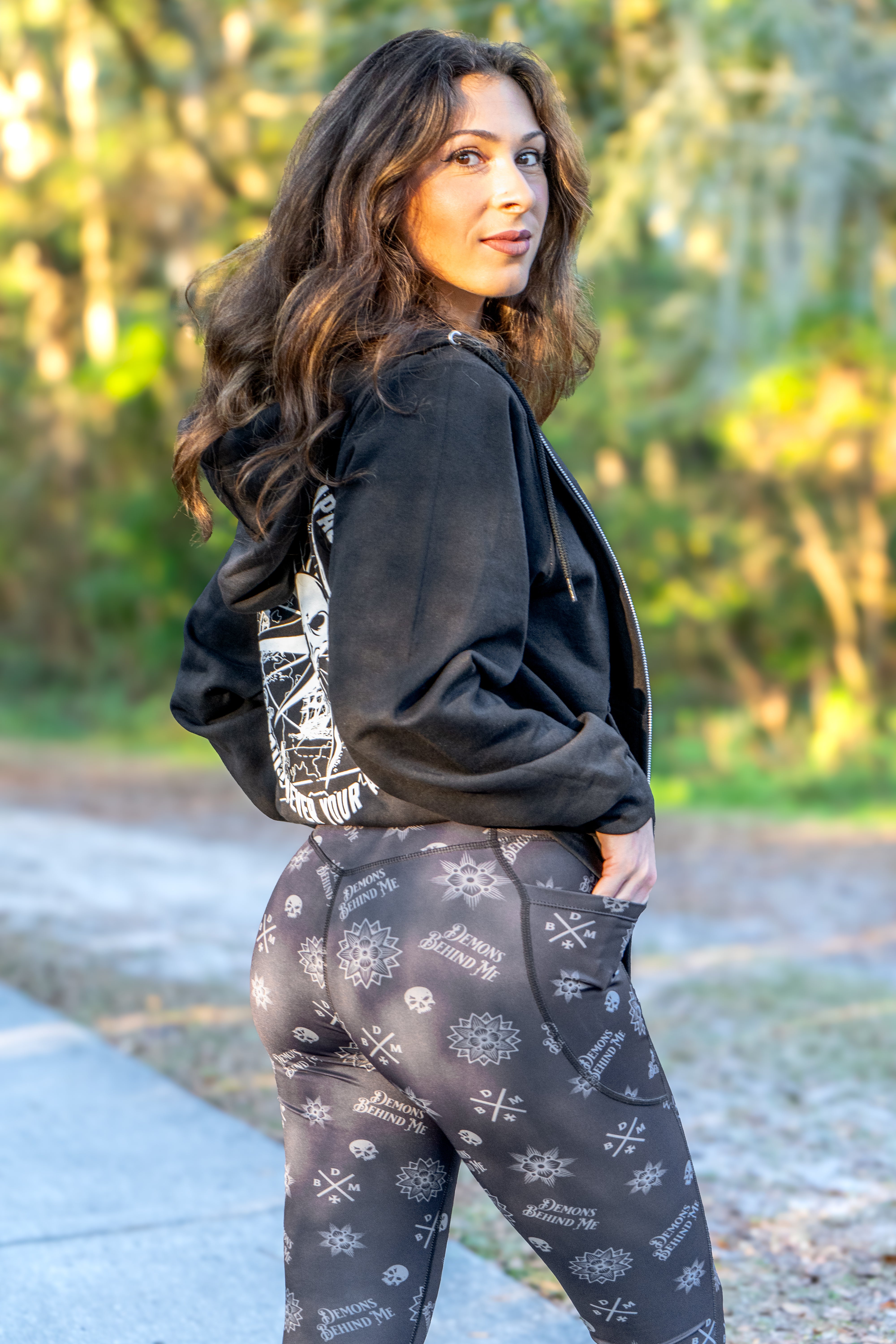Bandana Print High-Waisted Black Ultra Premium Leggings