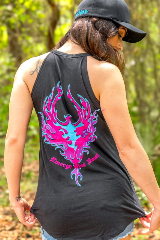 NEW! Women's "Phoenix Rising" Rocker Tank Top