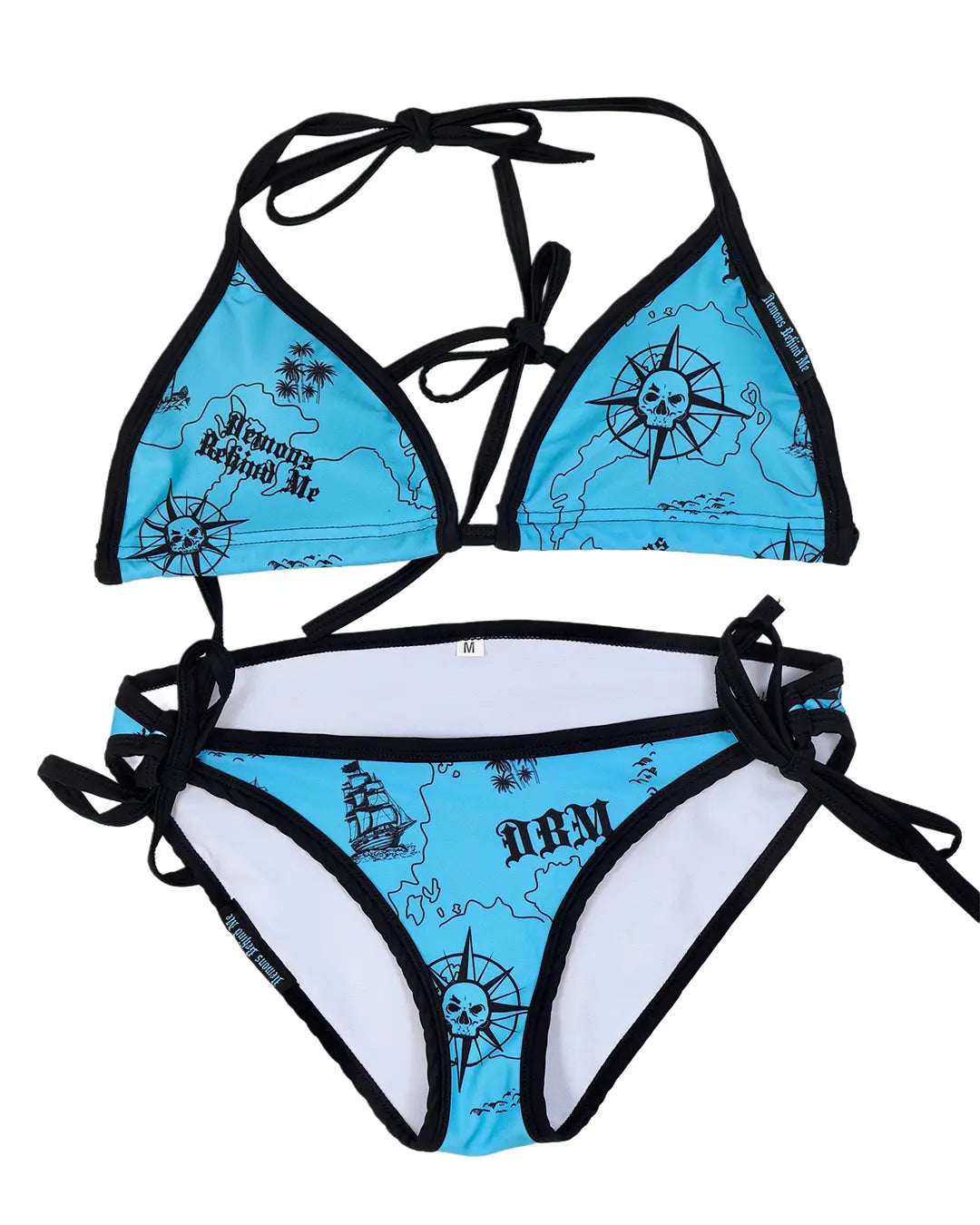 Nautical Compass Premium Bikini Bottom