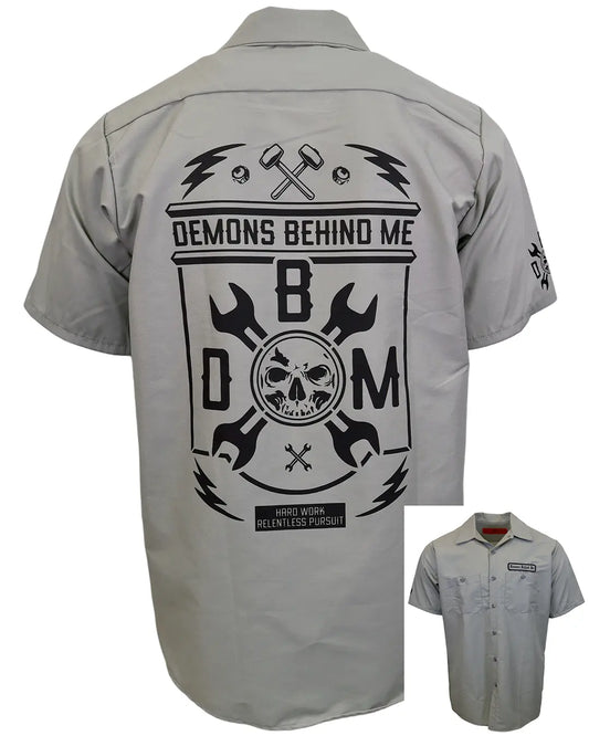 "Hard Work" Industrial Shop Shirt