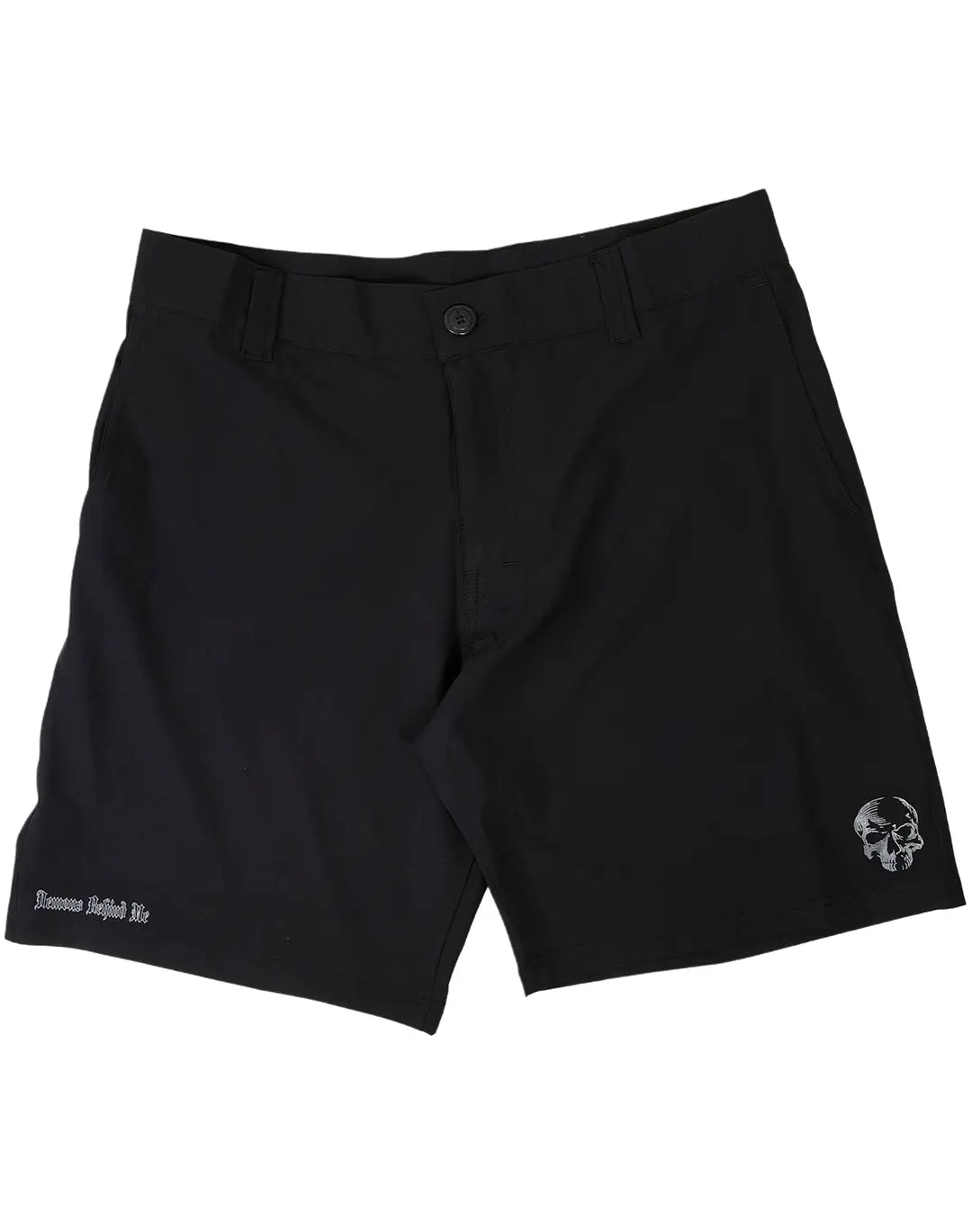 Hybrid Stretch "2-Tone Skull" Shorts