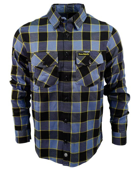 NEW! The "Poseidon" Flannel (Hidden Snap Collars)