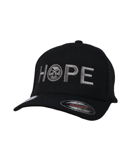 LIMITED EDITION! Flexfit Black "Never Fade" HOPE Cap