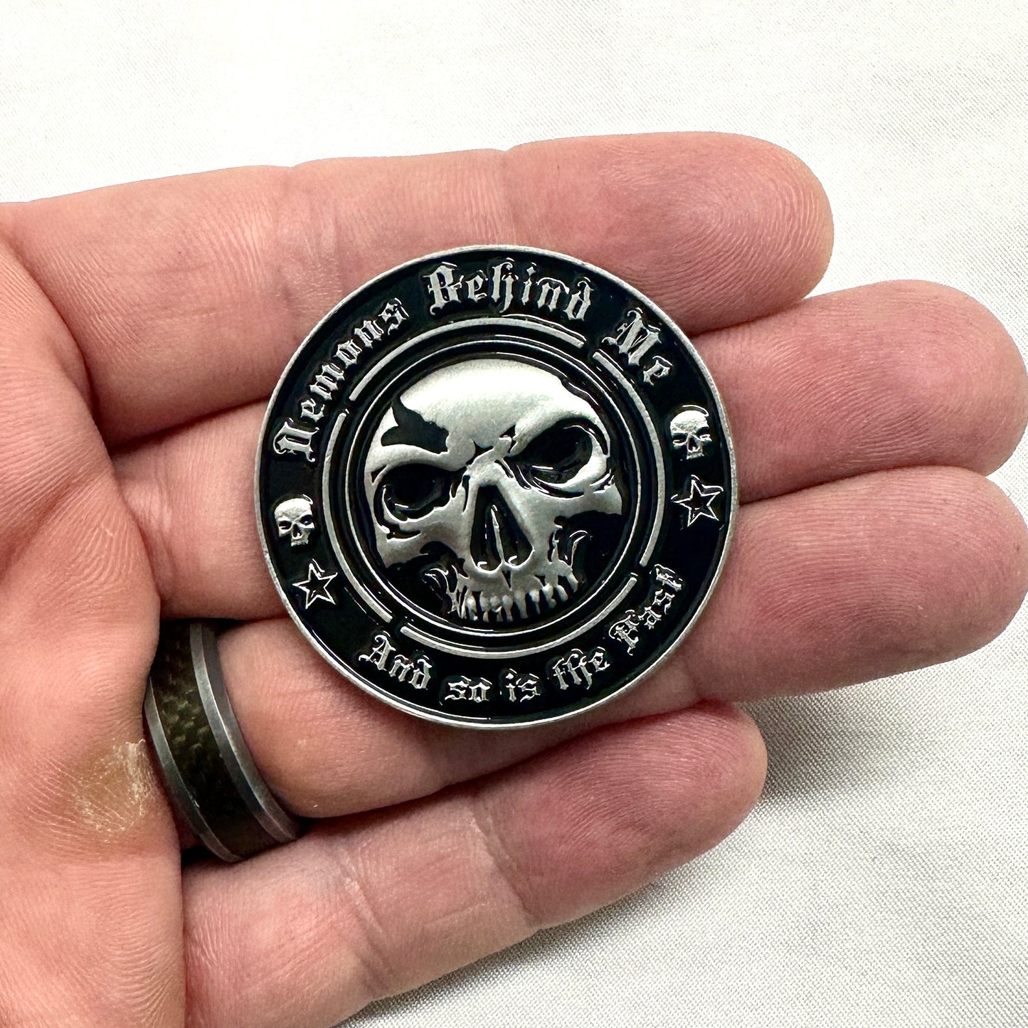 NEW! Two-Sided, 3D Logo Challenge Coin