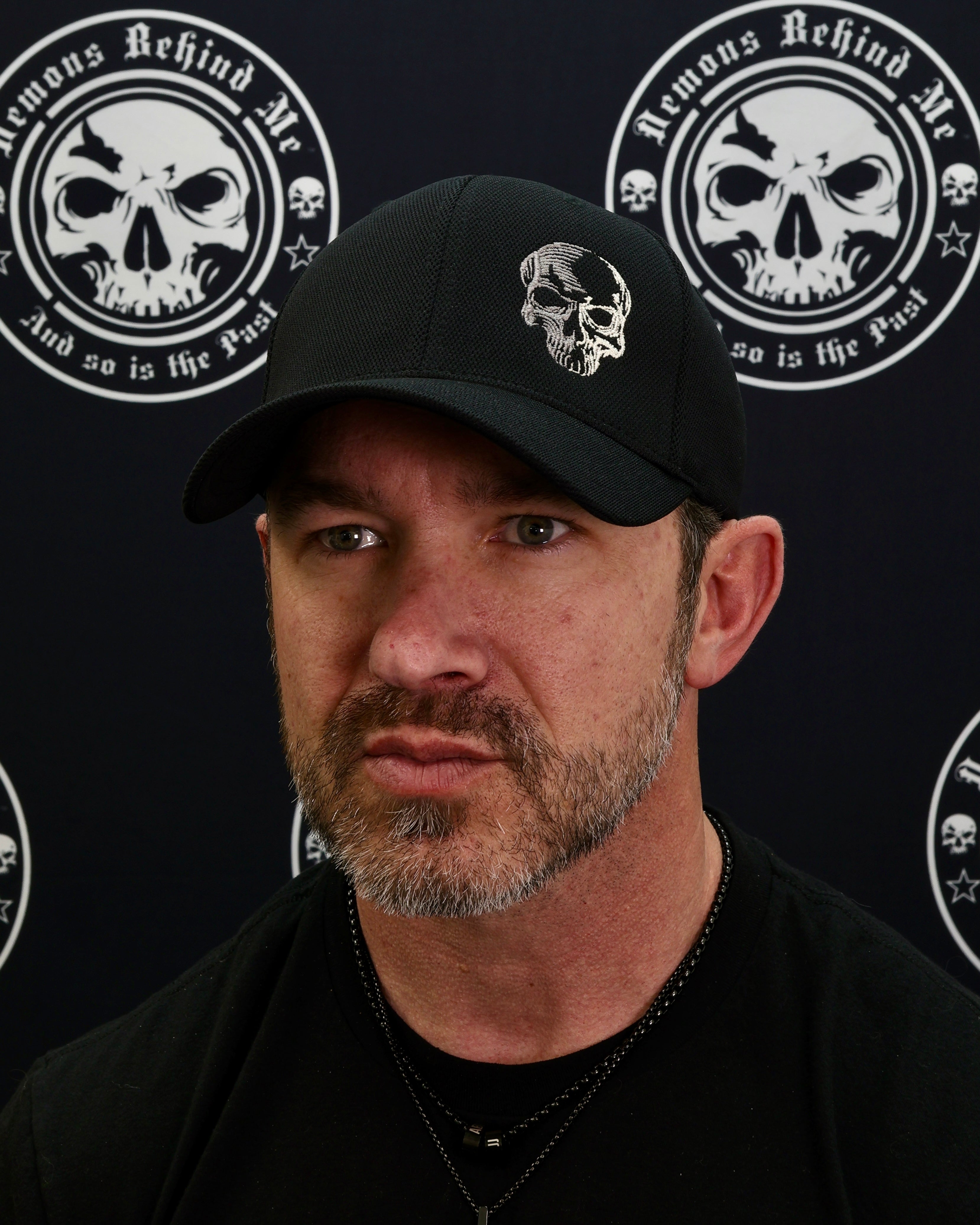 LIMITED EDITION! Medium Two-Tone Skull - Black 