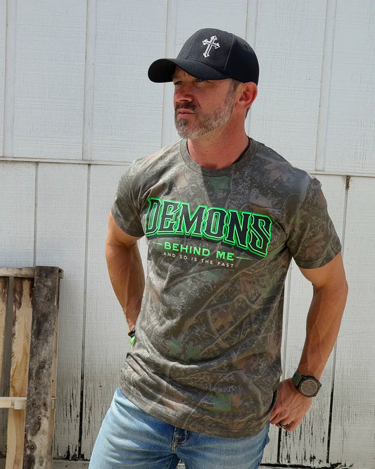 The "Hunter" Vintage Camo Premium Unisex Tee