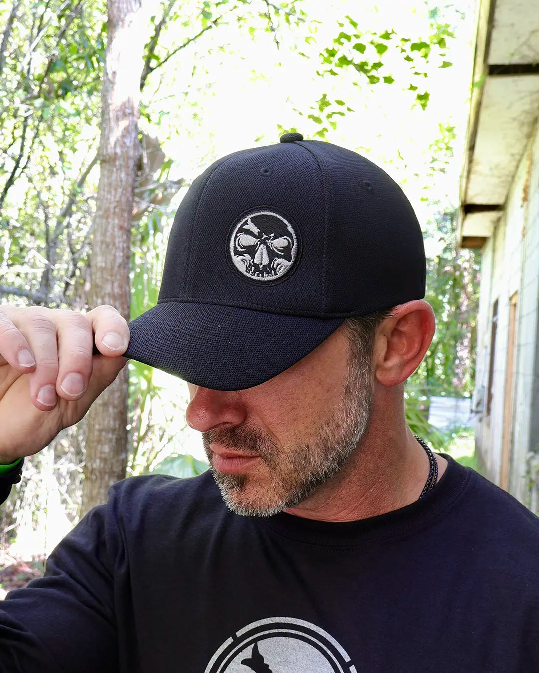 Limited Edition “The Ghost” black Never Fade fitted cap