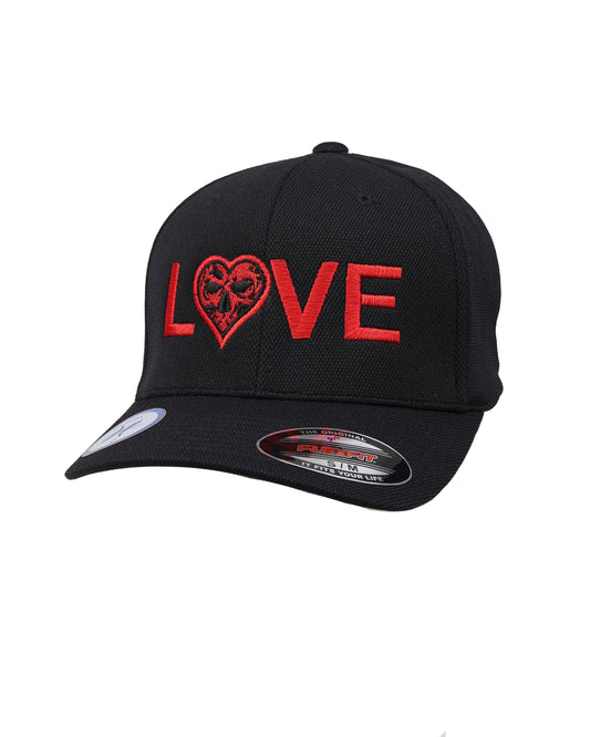 LIMITED EDITION! Flexfit Black "Never Fade" LOVE Cap!