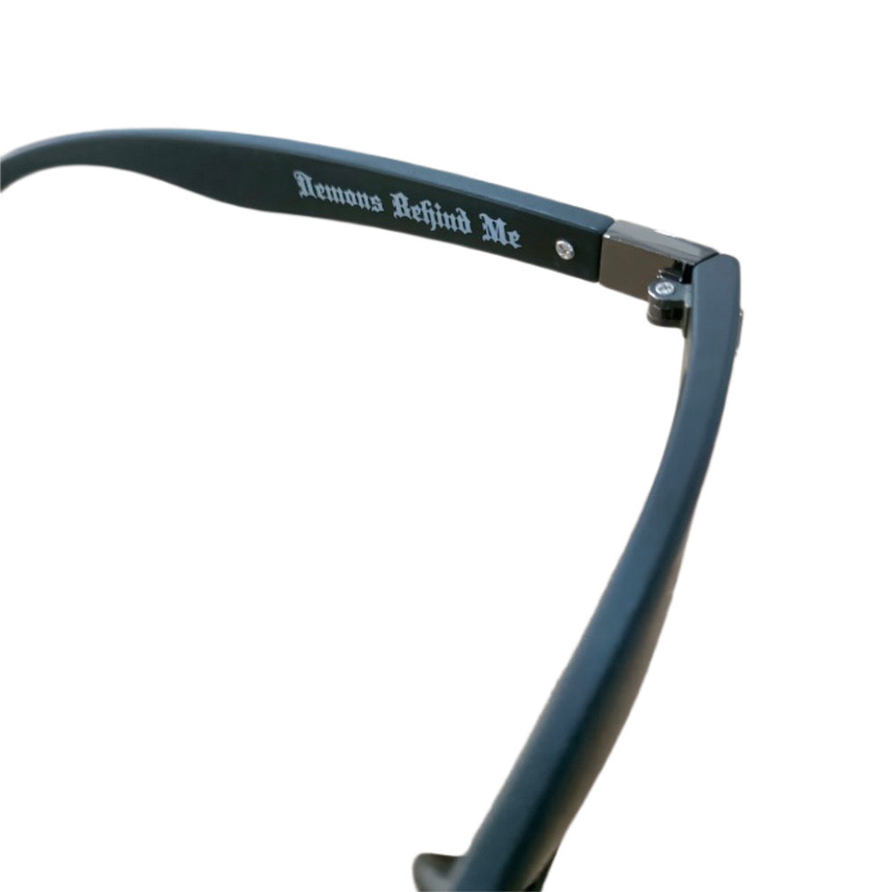 NEW! "The Classic" Matte Black Branded Polarized Sunglasses