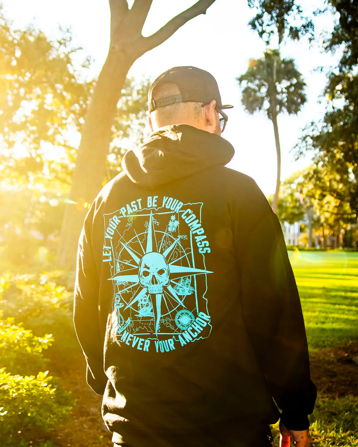 Nautical Compass Premium Hoodie