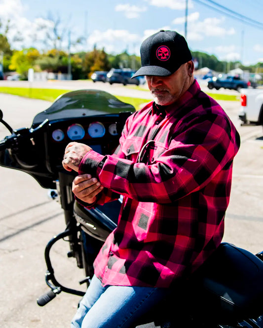 LIMITED EDITION Men’s “Warrior” 2.0 Premium Flannel – Button-Down Collar