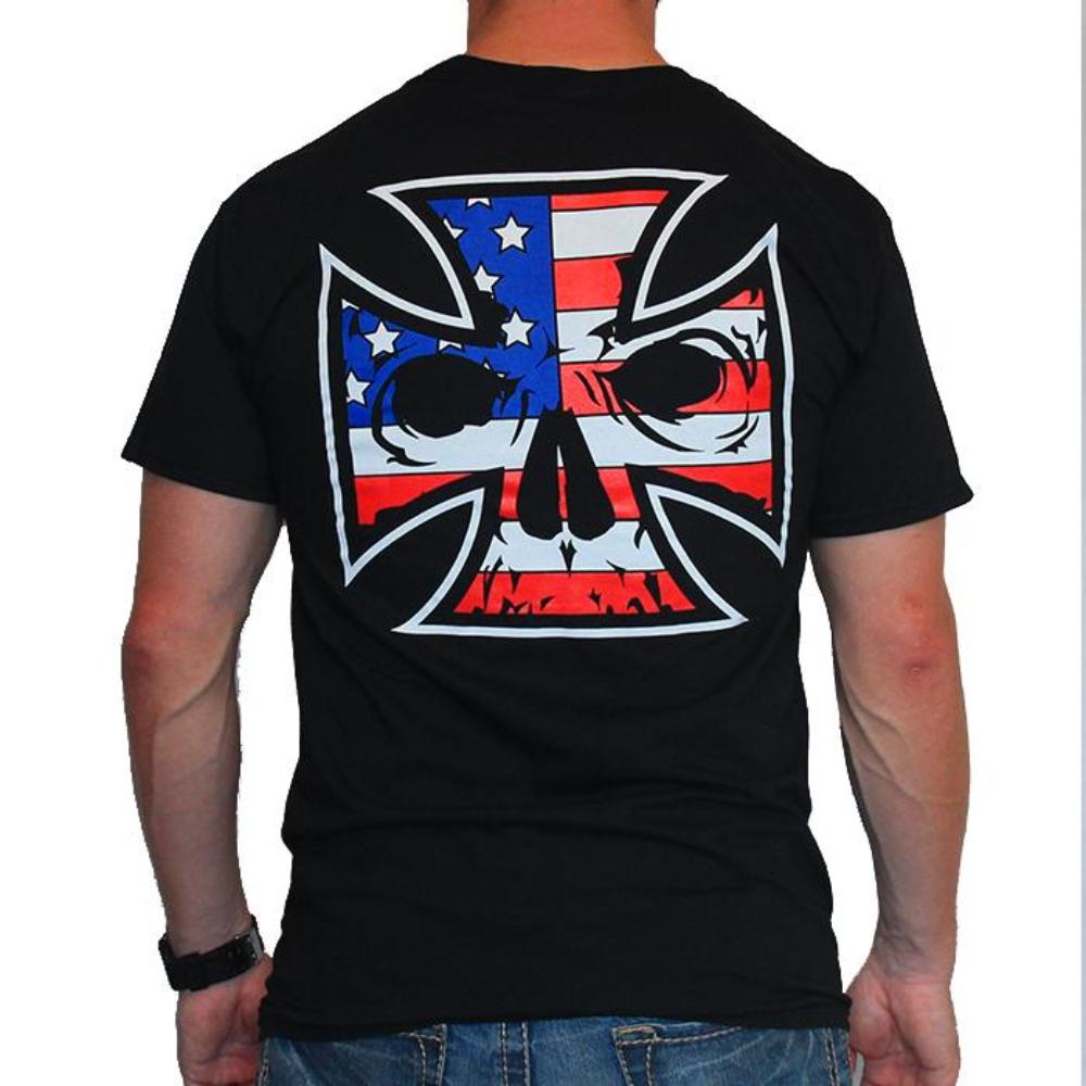 Men's Patriotic Maltese Cross T-Shirt