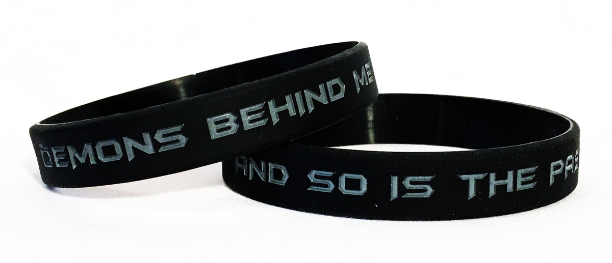 Gift "Demons Behind Me And So Is The Past" - Wristbands (2)